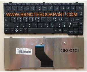 Toshiba Keyboard คีย์บอร์ด Satellite Mini  NB200  NB201  NB202  NB205  NB255  NB305 NB500 NB505 Series 